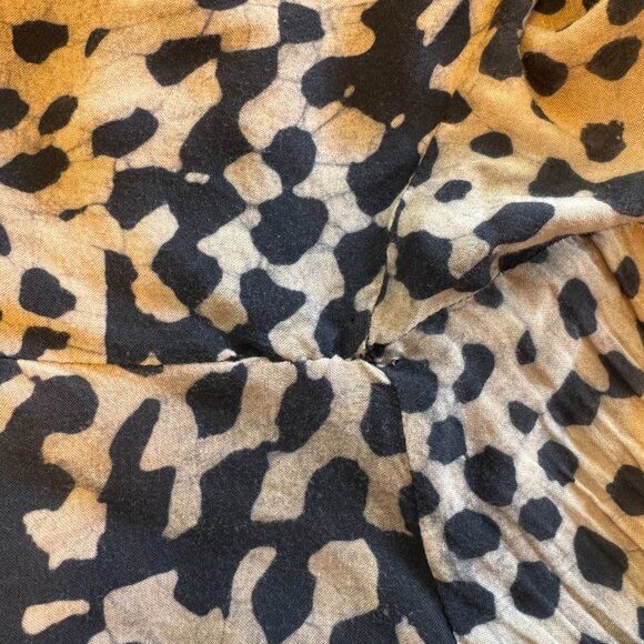 Osei Duro Layer dress in snakebite size L - Picture 8 of 9